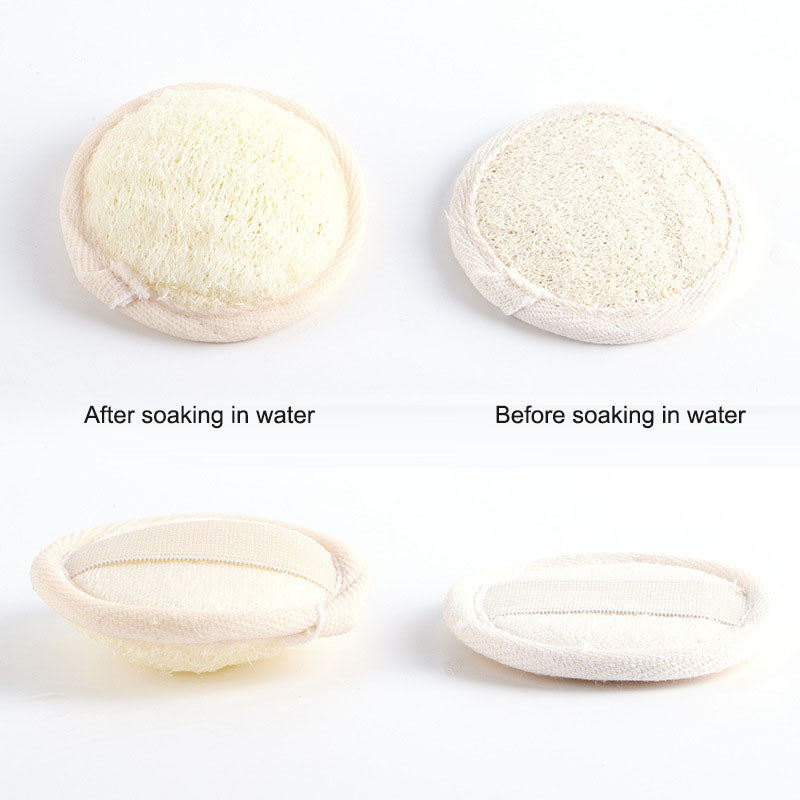 Oil free sponge gourd bath makeup remover