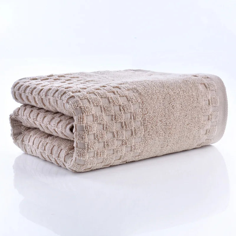 Large Bamboo Charcoal Coral Velvet Bath Towel