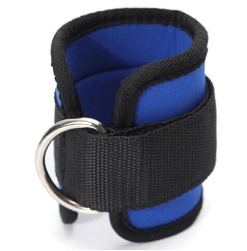 D-Ring Ankle Strap — Adjustable Leg & Glute Training Attachment