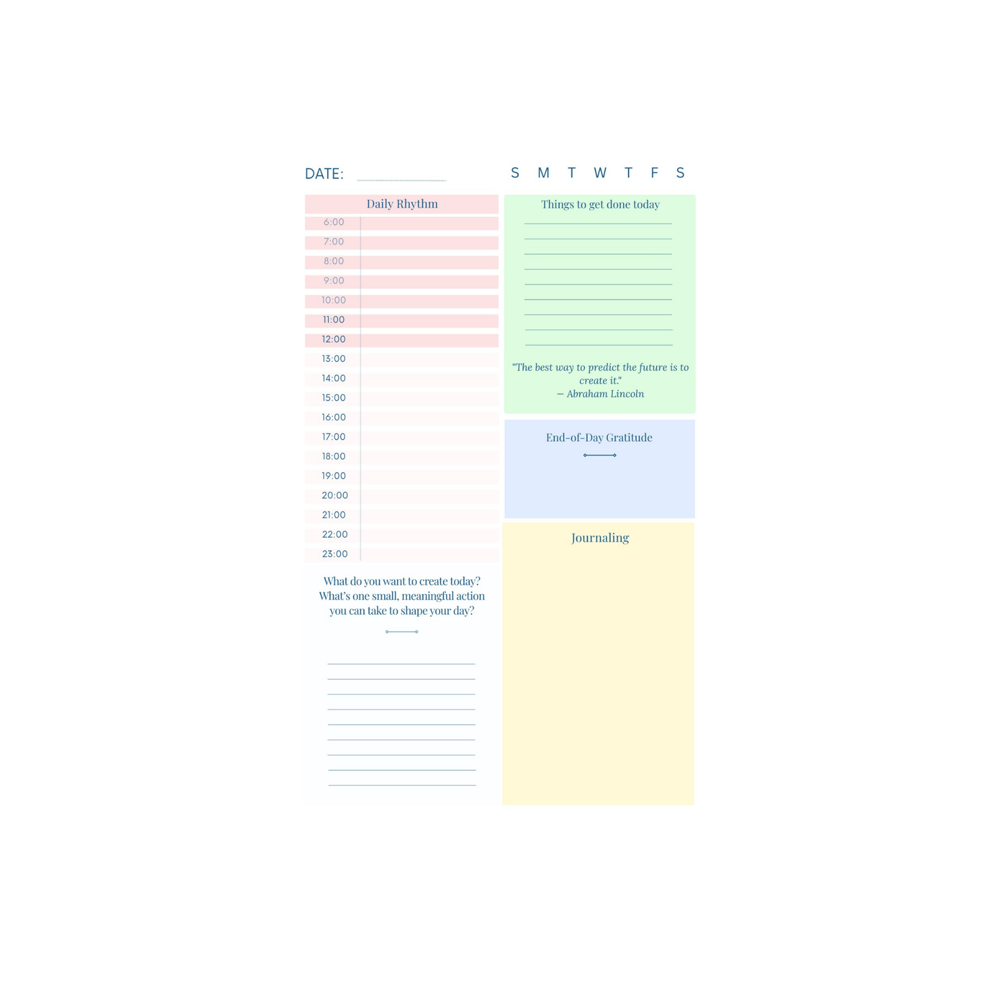 RESET Anti-Burnout Planner – Refresh & Revitalize