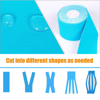 Cotton Kinesiology Tape — Waterproof Sports Muscle Support