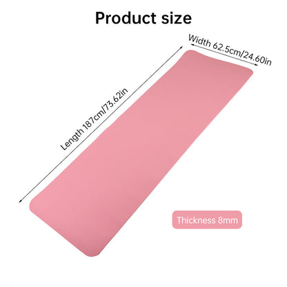 Extra-Long NBR Yoga Mat — Thick Non-Slip Fitness & Pilates Mat