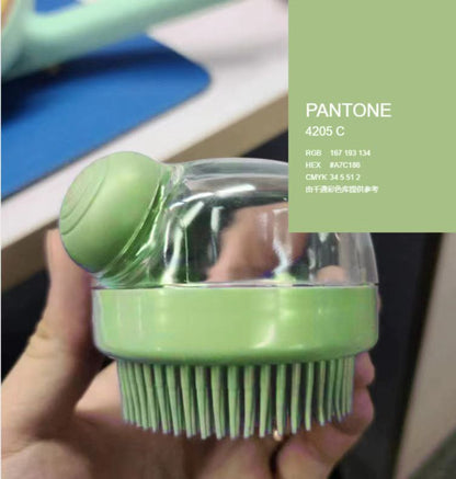 Scalp Shampoo Brush — Soft TPR Massage & Press Design