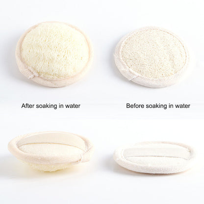 Oil free sponge gourd bath makeup remover