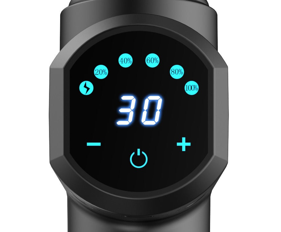 Professional Fascia Massage Gun — 6 Heads, Deep Tissue Muscle Relief