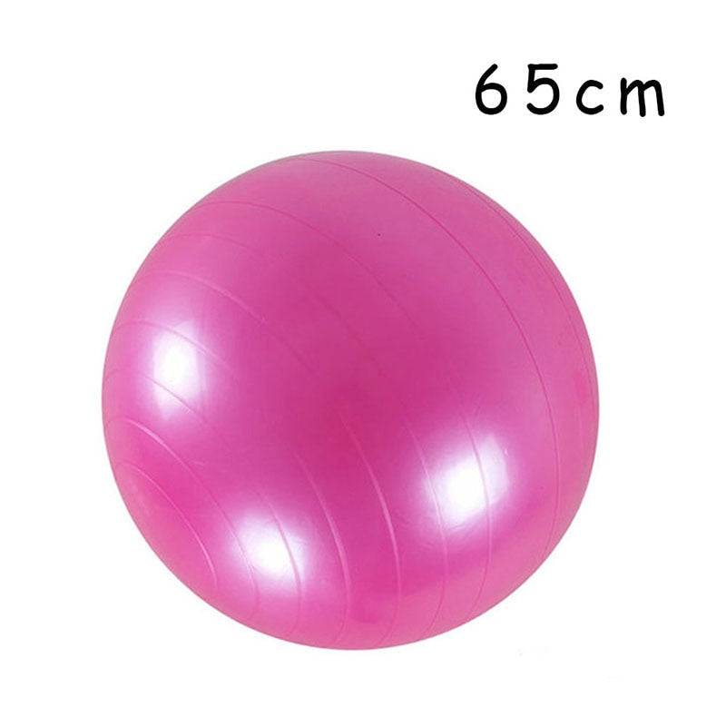 PVC Yoga Ball — Anti-Burst Fitness & Balance Exercise Ball