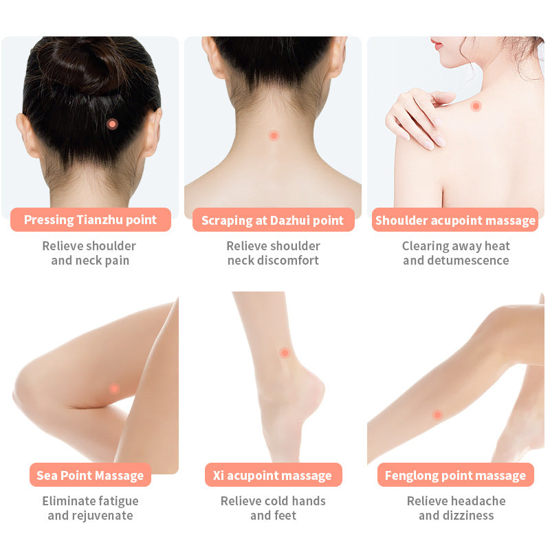 Microcurrent Face Lift Massager — USB Rechargeable Gua Sha Tool