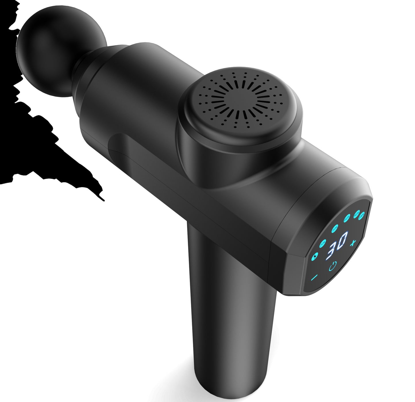 Professional Fascia Massage Gun — 6 Heads, Deep Tissue Muscle Relief