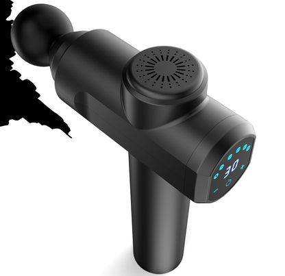 Professional Fascia Massage Gun — 6 Heads, Deep Tissue Muscle Relief