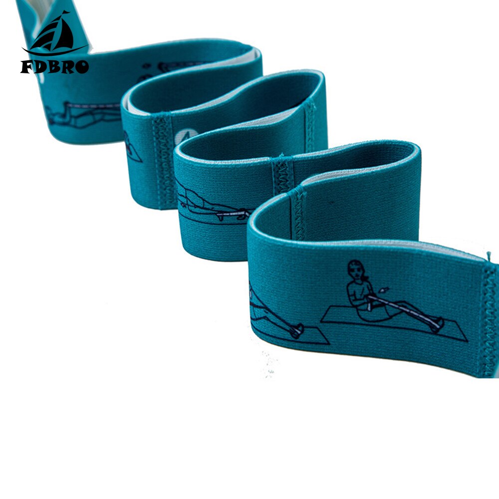 Elastic Fitness Band — Yoga & Pilates Stretch Training Strap