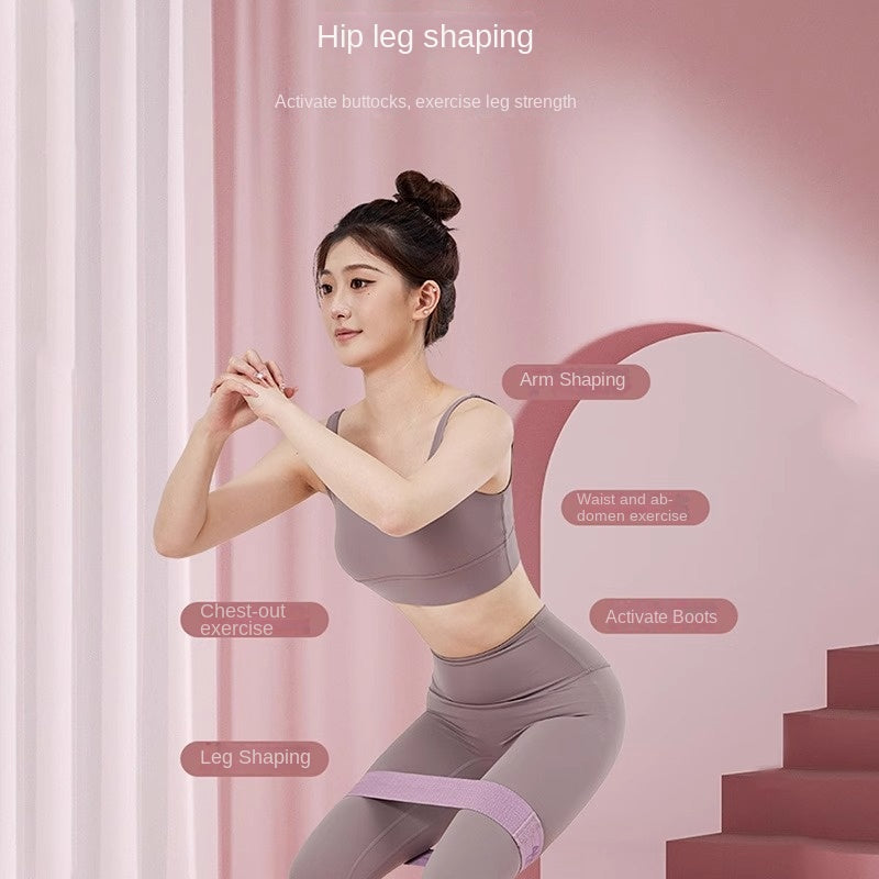 Knitted Hip Resistance Band — Yoga & Leg Training Loop