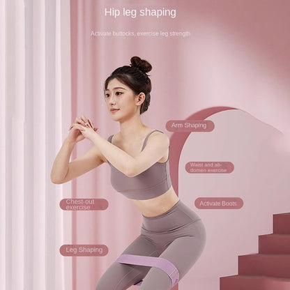 Knitted Hip Resistance Band — Yoga & Leg Training Loop