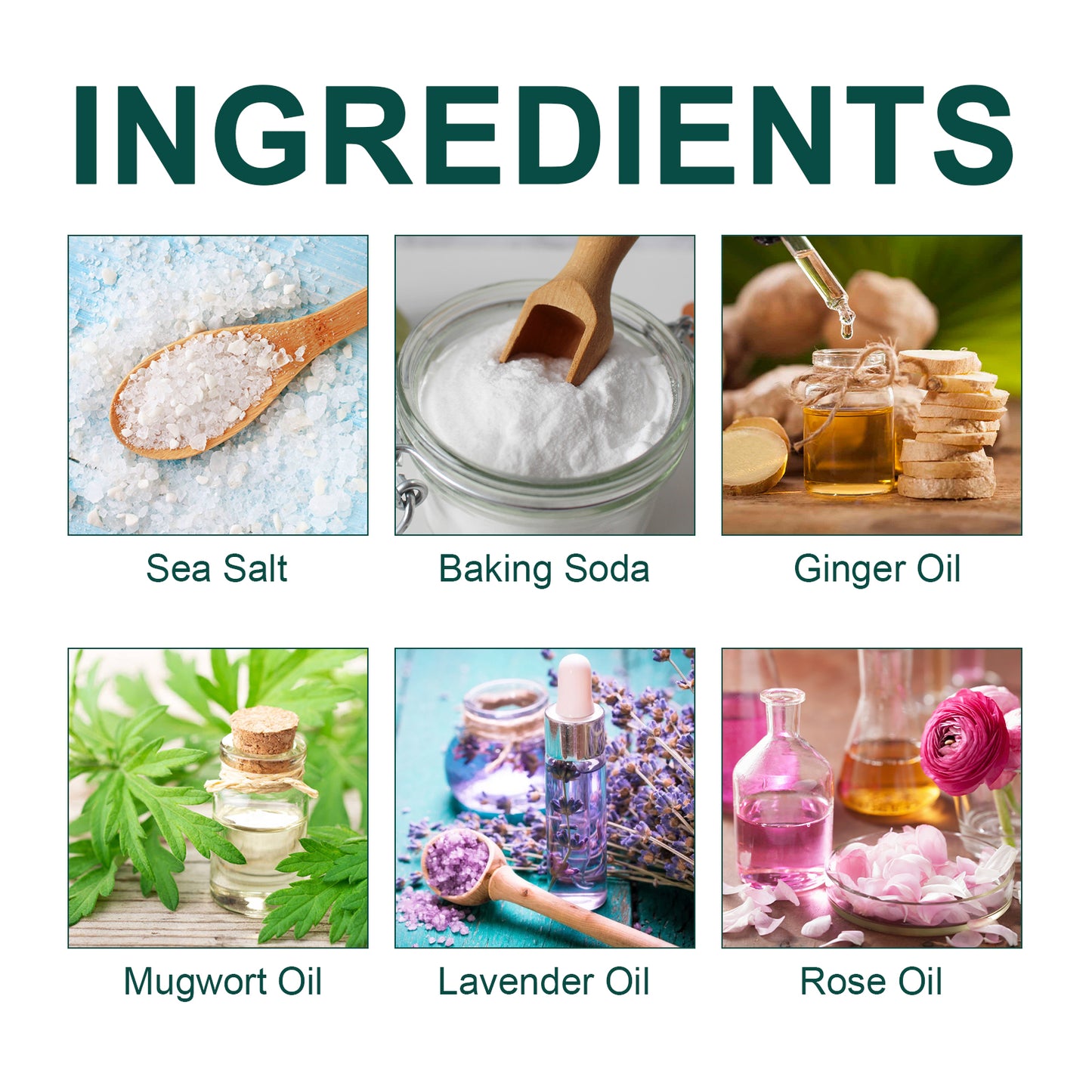 Ginger Foot Soak Balls