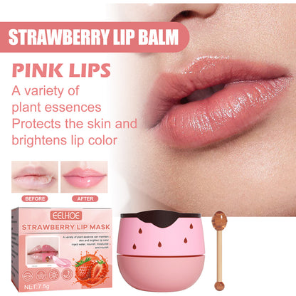 EELHOE Strawberry Lip Mask — Moisturizing & Line-Smoothing Treatment