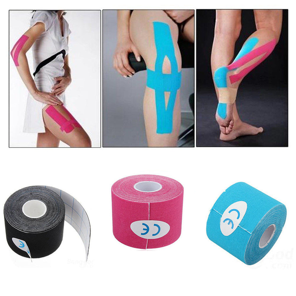 Cotton Kinesiology Tape — Waterproof Sports Muscle Support