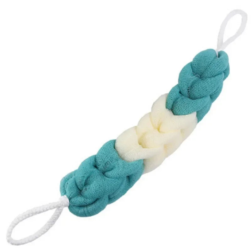 4-Piece Exfoliating Bath Towel Set — Soft Fiber Towels & Gloves