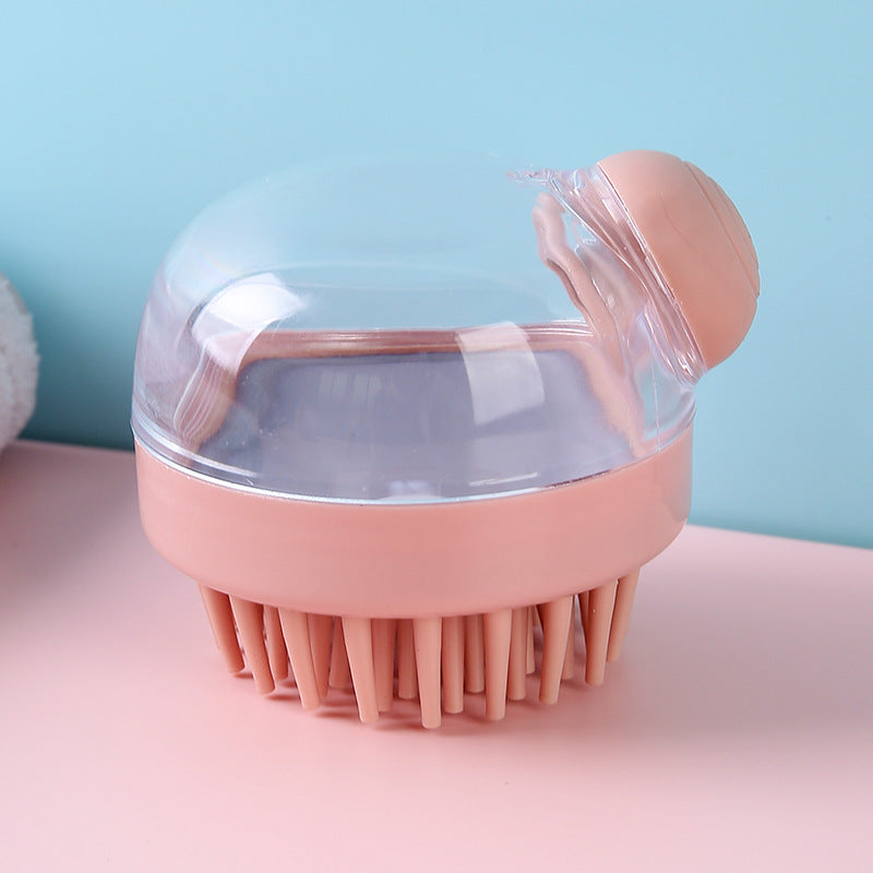 Scalp Shampoo Brush — Soft TPR Massage & Press Design