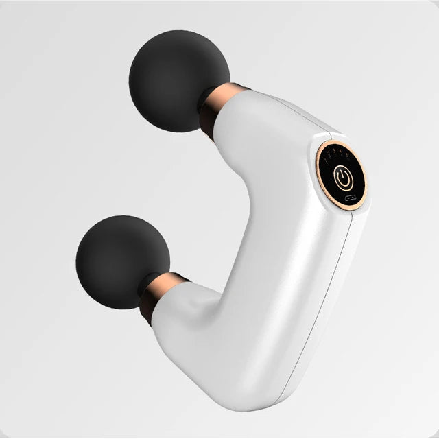 Double-Head Massage Gun — Deep Tissue Muscle Relaxation Tool