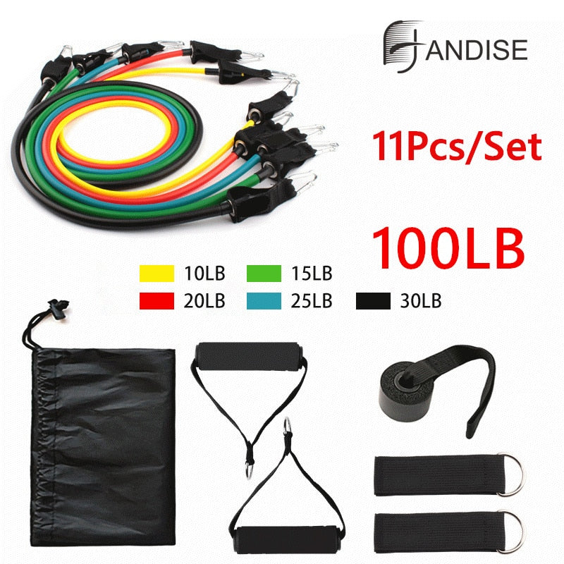 Knitted Hip Resistance Band — Yoga & Leg Training