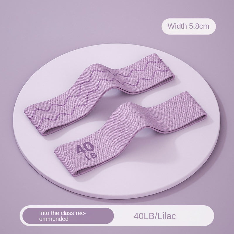 Knitted Hip Resistance Band — Yoga & Leg Training Loop