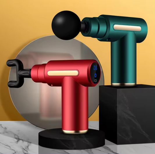 Rechargeable Mini Massage Gun — Deep Tissue Muscle Relaxation Tool
