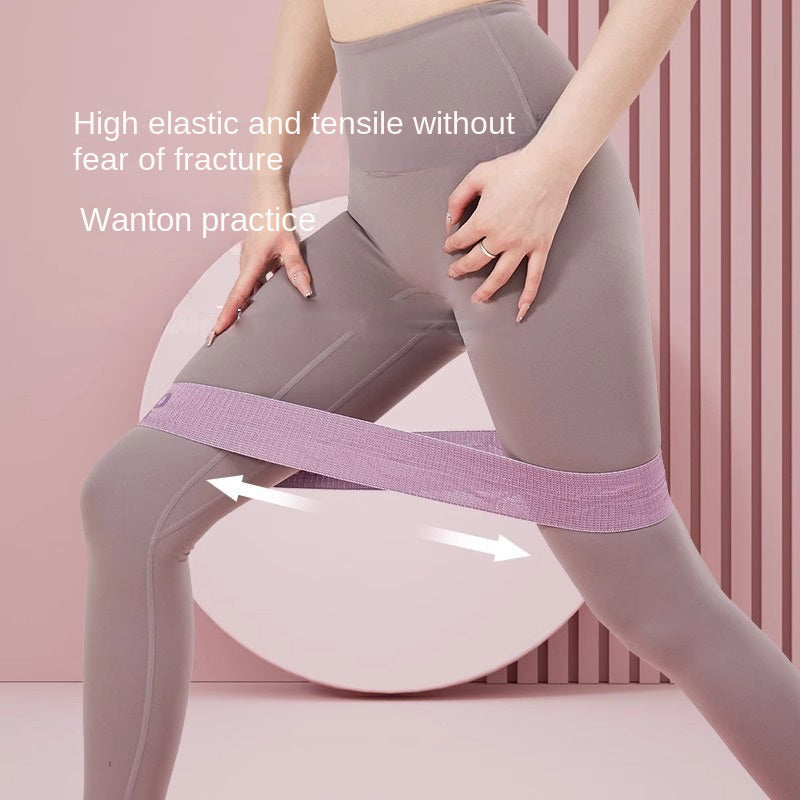 Knitted Hip Resistance Band — Yoga & Leg Training Loop