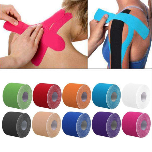 Cotton Kinesiology Tape — Waterproof Sports Muscle Support