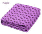 Non-Slip Yoga Mat Towel — Microfiber Grip Towel with Carry Bag