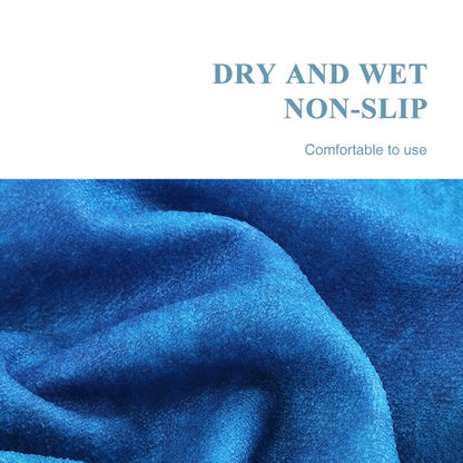 Printed Microfiber Yoga Towel — Non-Slip Mat Cover