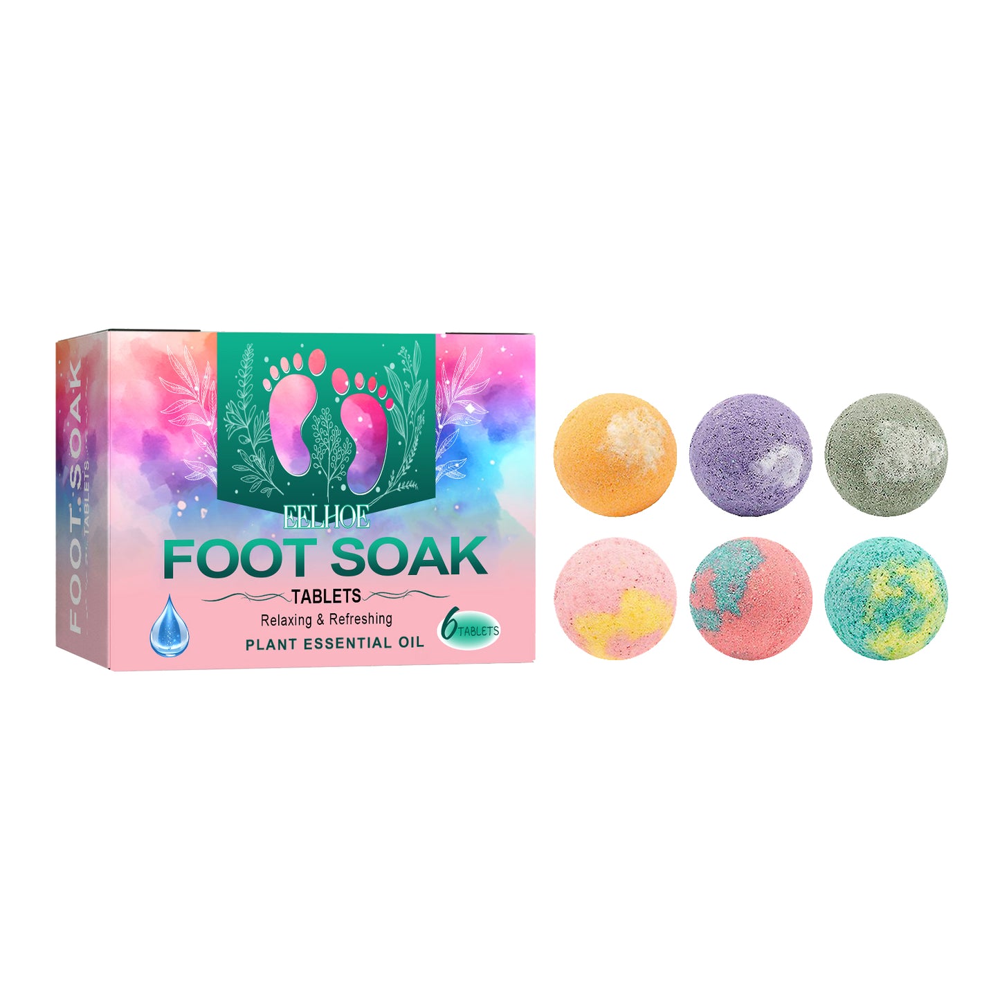 Ginger Foot Soak Balls