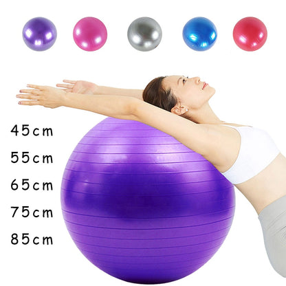 PVC Yoga Ball — Anti-Burst Fitness & Balance Exercise Ball