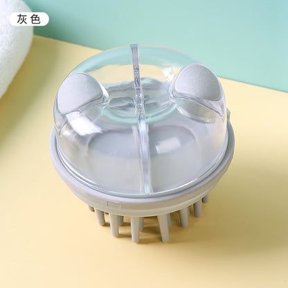 Scalp Shampoo Brush — Soft TPR Massage & Press Design