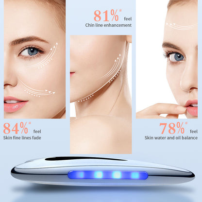 Microcurrent Face Lift Massager — USB Rechargeable Gua Sha Tool
