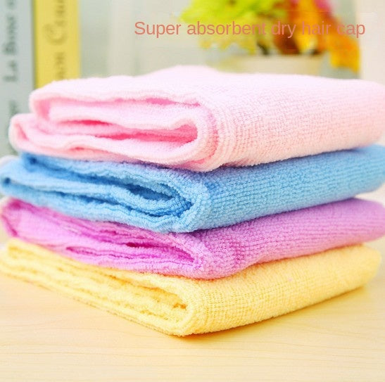 Microfiber Hair Drying Cap — Super Absorbent Quick-Dry Towel Ha