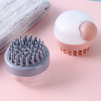 Scalp Shampoo Brush — Soft TPR Massage & Press Design