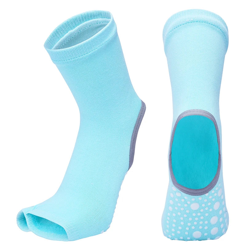 Two-Toe Yoga Socks — Non-Slip Quick-Dry Pilates & Dance Grip Socks