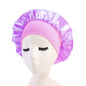 Adjustable Satin Sleep Bonnet — Moisture Retention Night Cap