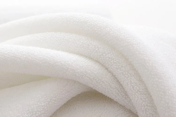 Large White Cotton Bath Towel — Hotel & Spa Quality (Multiple Sizes)