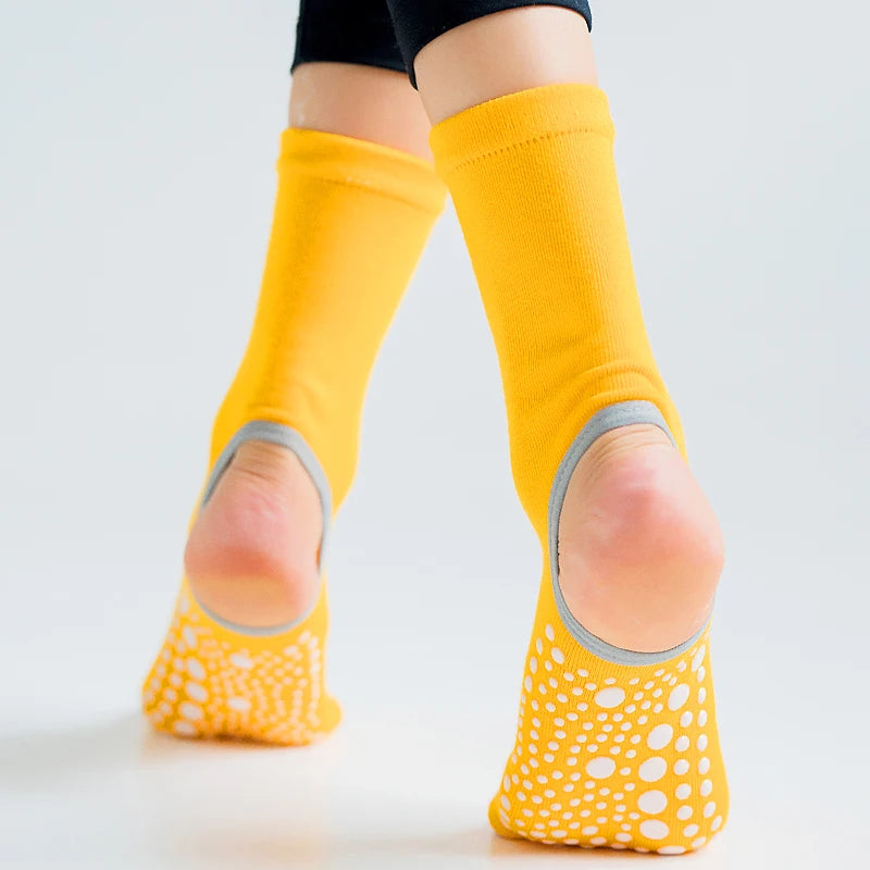 Two-Toe Yoga Socks — Non-Slip Quick-Dry Pilates & Dance Grip Socks
